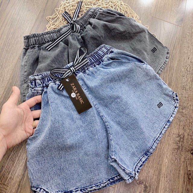 Quần short jean siêu mềm mát VN