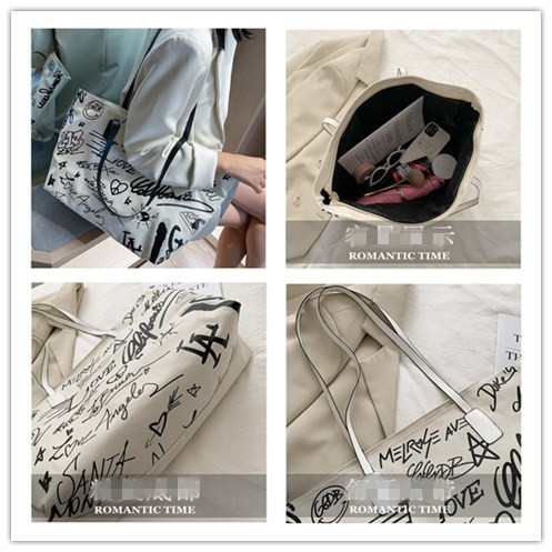 Túi Xách Nữ Vải Bạt Thời Trang Hàn