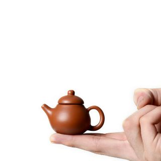 ẤM TRÀ GỐM TỬ SA MINI TRANG TRÍ ẤM VĂN ĐÁN