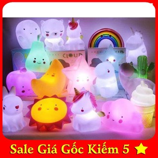 Đèn ngủ silicon siêu kute