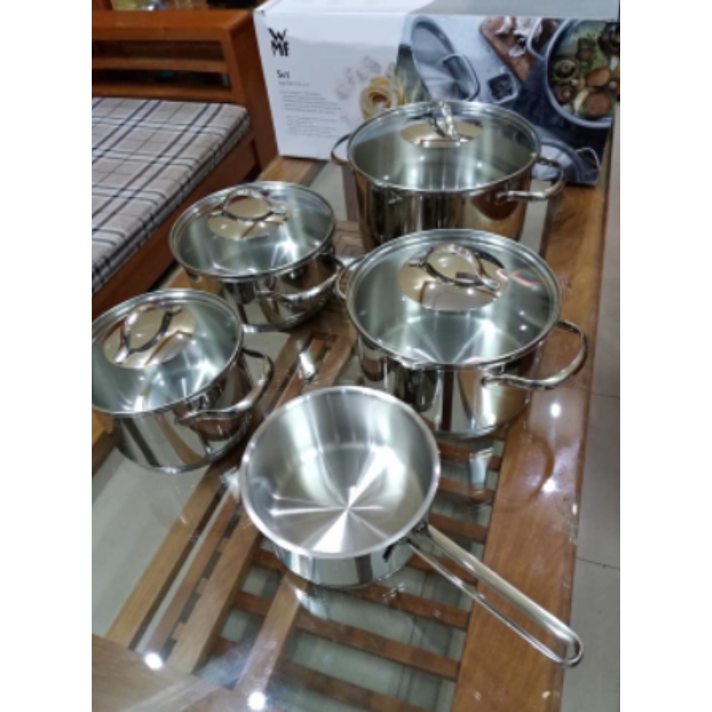 Bộ nồi WMF Provence Plus 5 chiếc vung kính