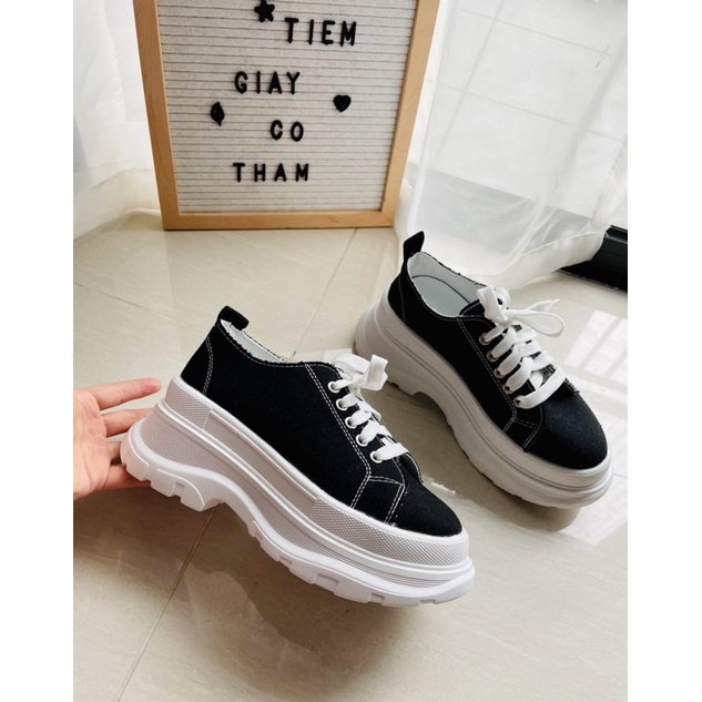 Giày Sneaker Hack Dáng Cao 5cm 2021 size 35-40