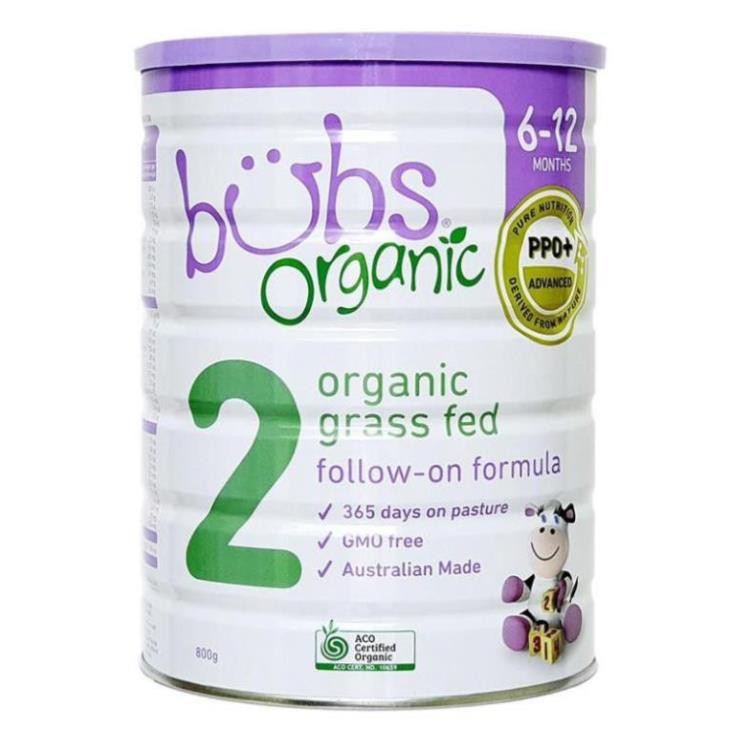 Sữa Bubs Organic Grass Fed Follow-on Formula 3 số