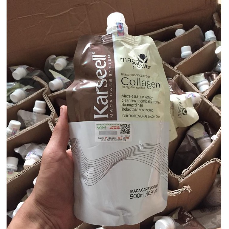 Kem ủ tóc COLLAGEN Karseell 500ml | BigBuy360 - bigbuy360.vn