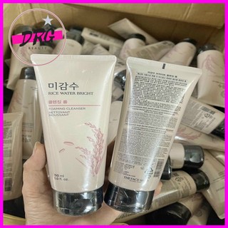 Sữa rửa mặt gạo Rice Water Bright Cleansing Foam The face shop