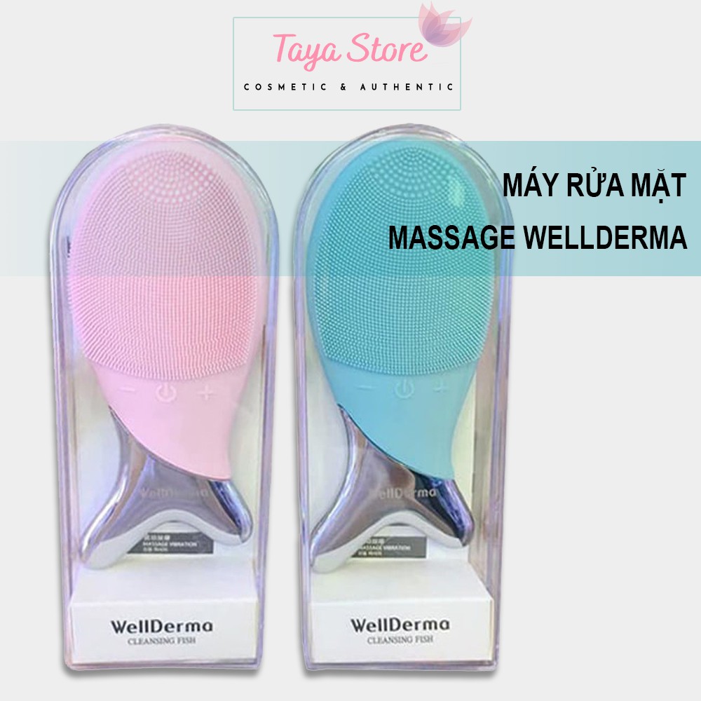 Máy rửa mặt WellDerma Cleansing Fish Hàn Quốc