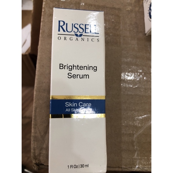 RUSSELL ORGANICS Brightening Serum Skin Care All Skin Types