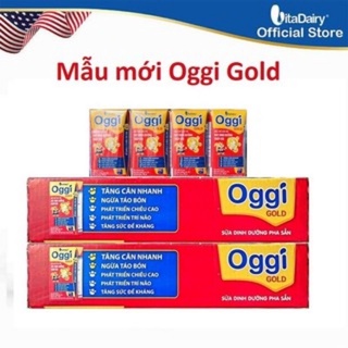 Thùng 48 hộp sữa oggi gold 110ml