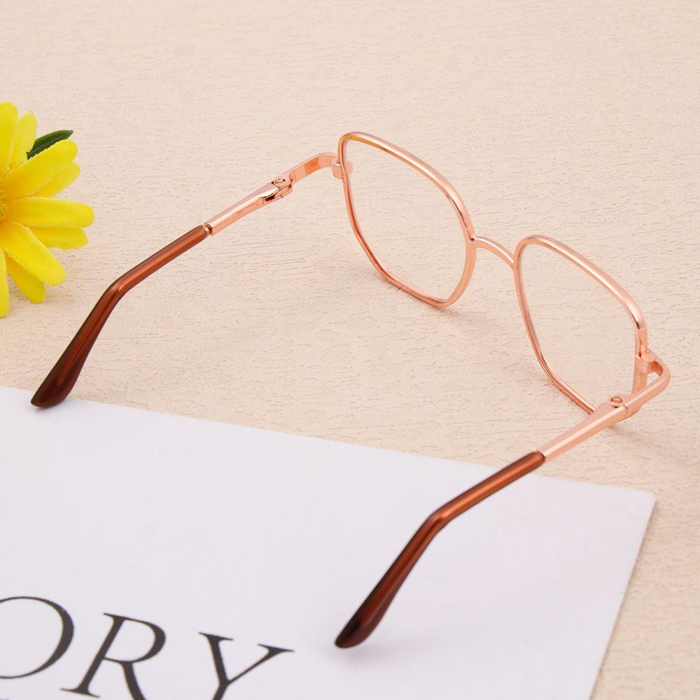 RAINBOW Cute Dolls Eyewear Mini Toy Eyeglasses Square Glasses Gift 1/6 1/12 BJD Fashion Retro Doll Accessories/Multicolor