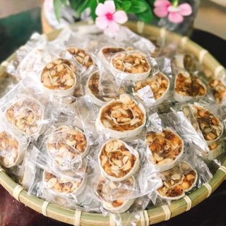 kẹo chuối đậu cuộn thơm ngon đậm vị 100g / 250g / 500g