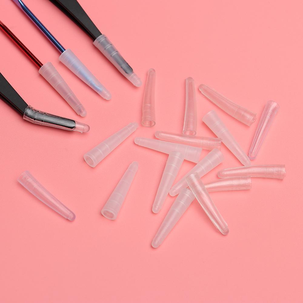 MAG Set 10 Vỏ Bọc Nhíp Gắn Mi Giả 2.6 * 0.6cm