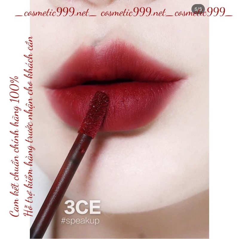 Son môi, son 3ce cloud lip tint hàn quốc chính hãng - Cosmetic999