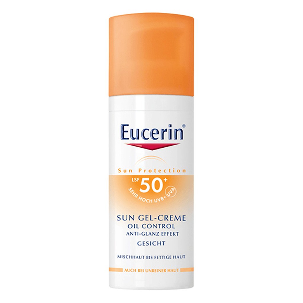 Kem Chống Nắng Kiểm Soát Nhờn Eucerin Sun Gel-Cream Oil Control Dry Touch SPF50+ 50ml