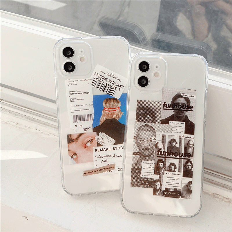 Ốp Lưng Tpu Mềm Phong Cách Retro Cho Iphone 12 12pro 12promax 11 Pro Xs Max X Xr 8 7 Plus | BigBuy360 - bigbuy360.vn