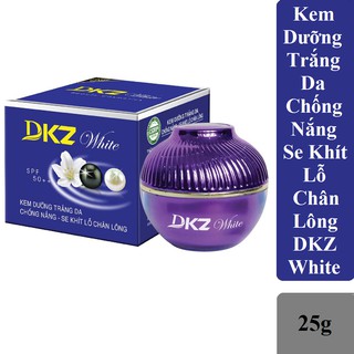 Kem DKZ White Dưỡng Trắng Da - Chống Nắng - Se Khít Lỗ Chân Lông 25g - Hàng Chính Hãng