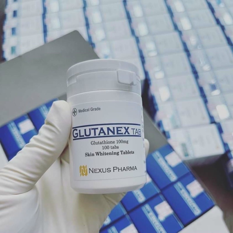 Viên uống trắng da GLUTANEX Tab 100v - Nexus pharma (Hàn Quốc)