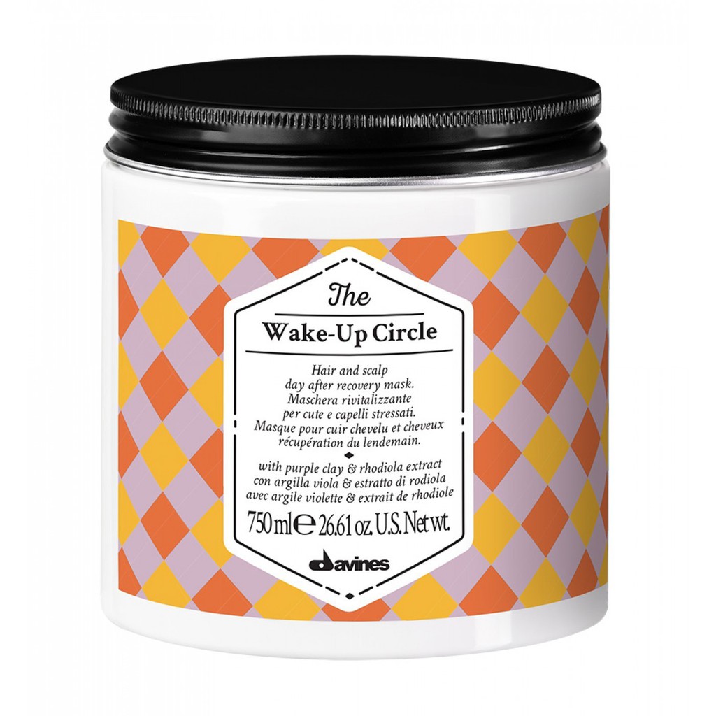 Mặt nạ tái tạo sức sống cho tóc và da đầu Davines The Wake Up Circle 750ml