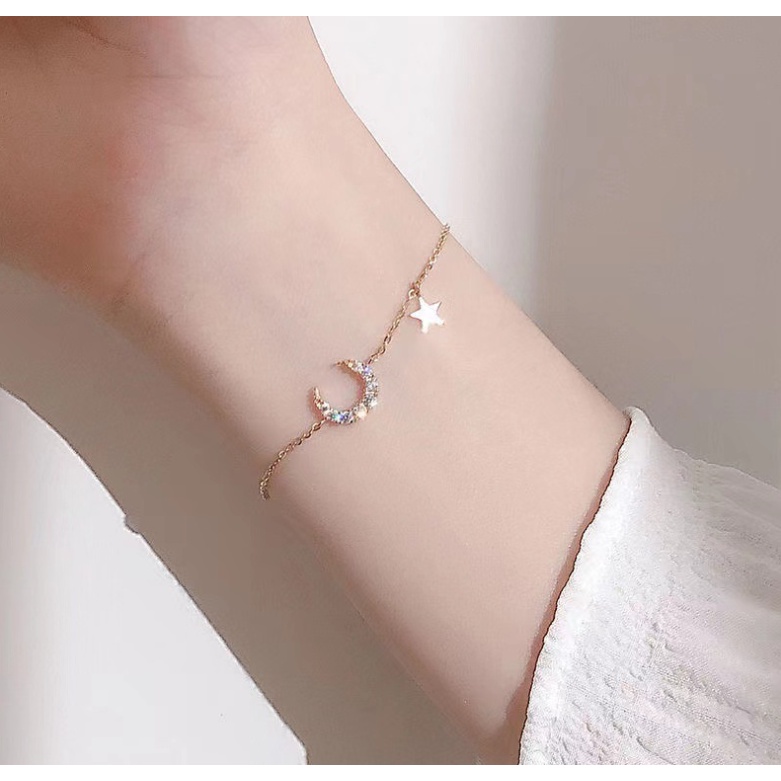 📛 RẺ VÔ ĐỊCH 📛 Vòng tay mặt trăng sao hot trend phong cách hàn quốc