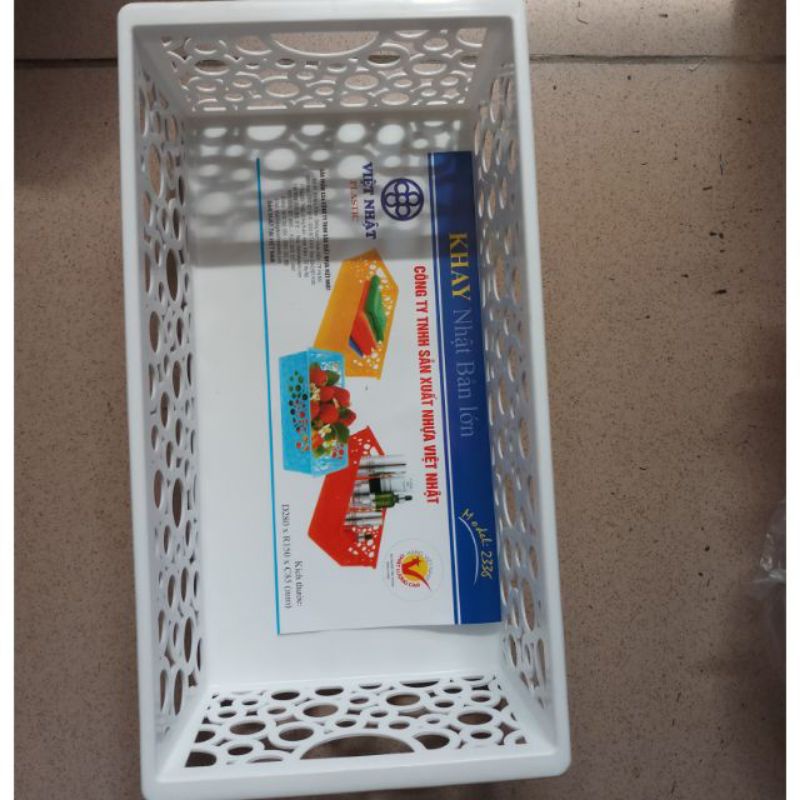 Rổ nhựa dài sét 10 cái(kt dài 280 rộng 150 cao 85 mm)