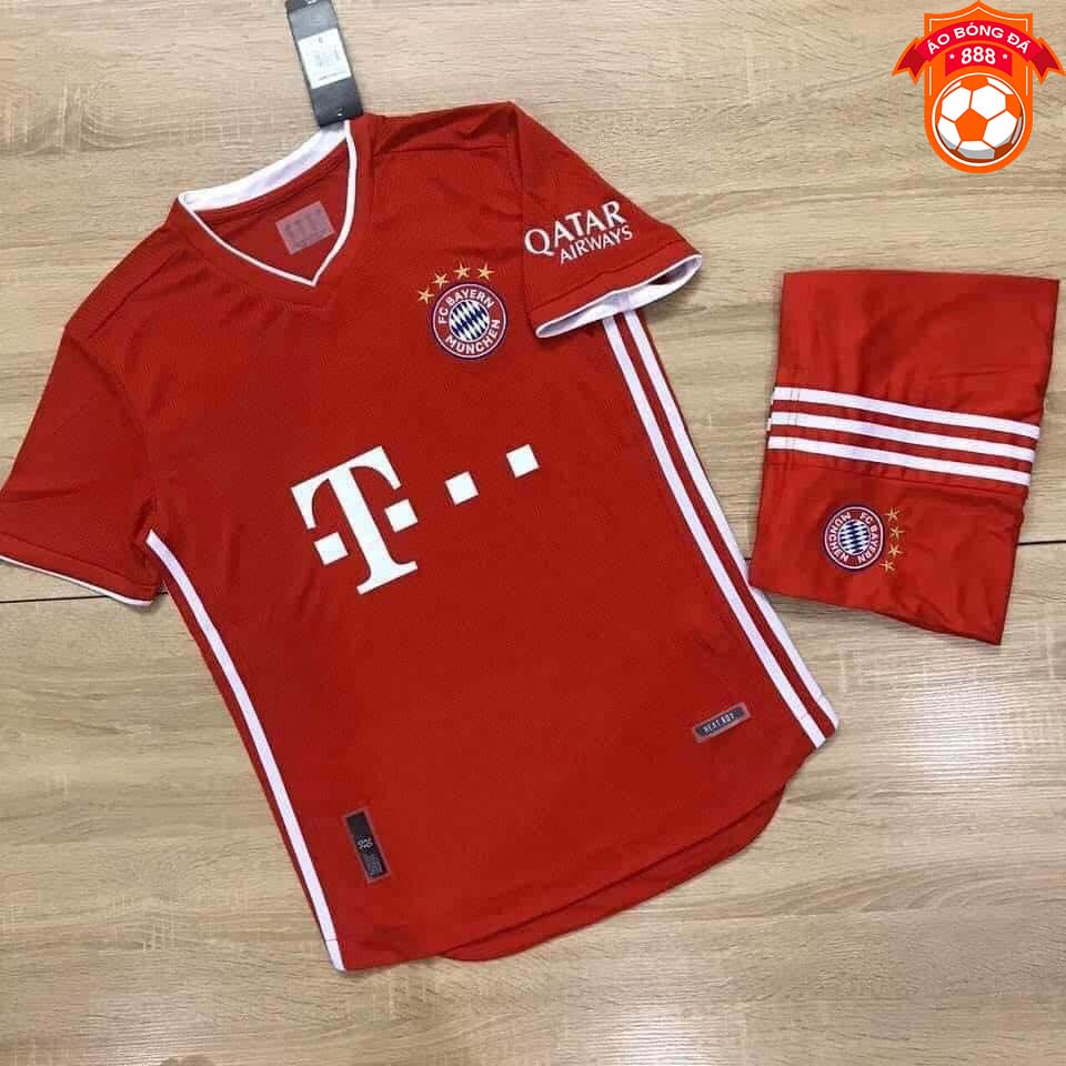 Áo Bóng Đá CLB Bayern Munich - Thun Thái Cao Cấp - Siêu Thoáng, Thấm Hút Mồ Hôi