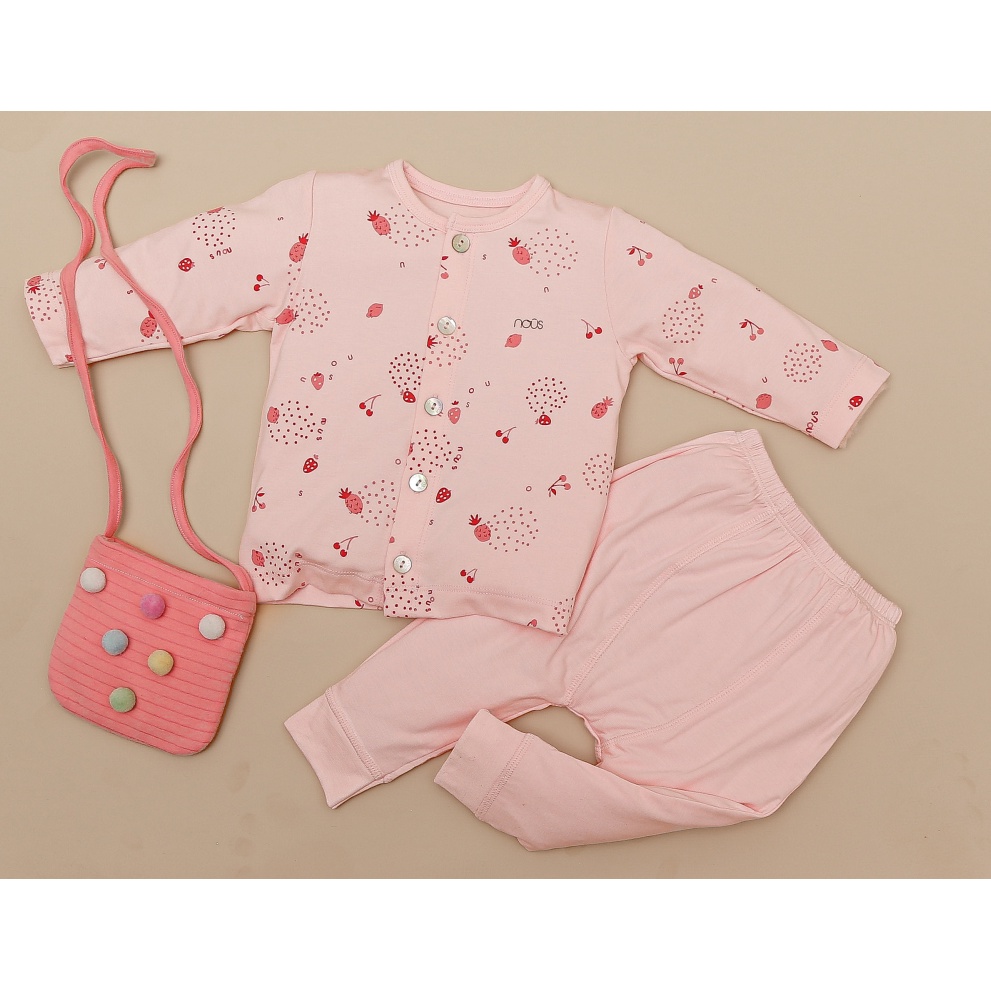 Bộ cài thẳng dài nous từ 0-3m đến 9-12m mỏng hè