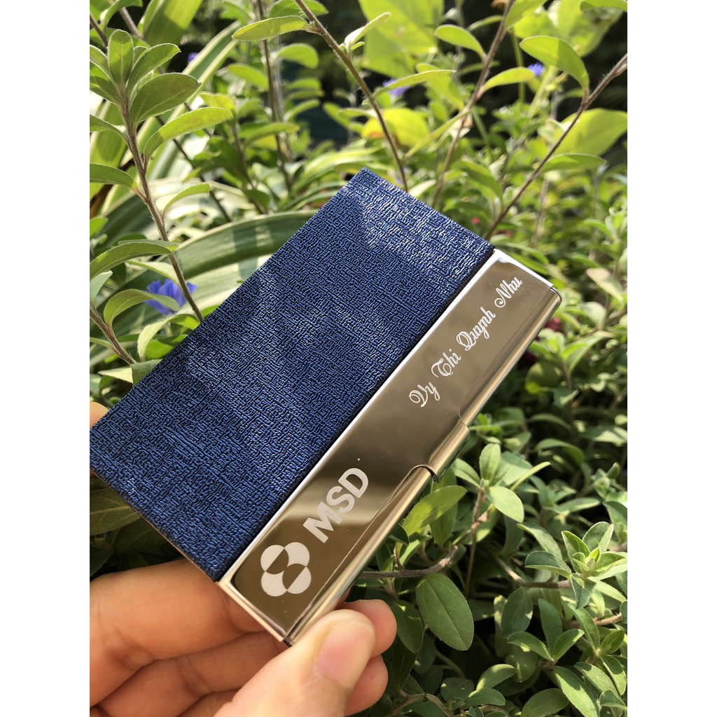Ví Namecard Khắc Logo Công Ty Cho Nhân Viên