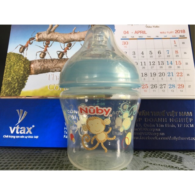 Thanh Lý Bình sữa NuBy_180ml