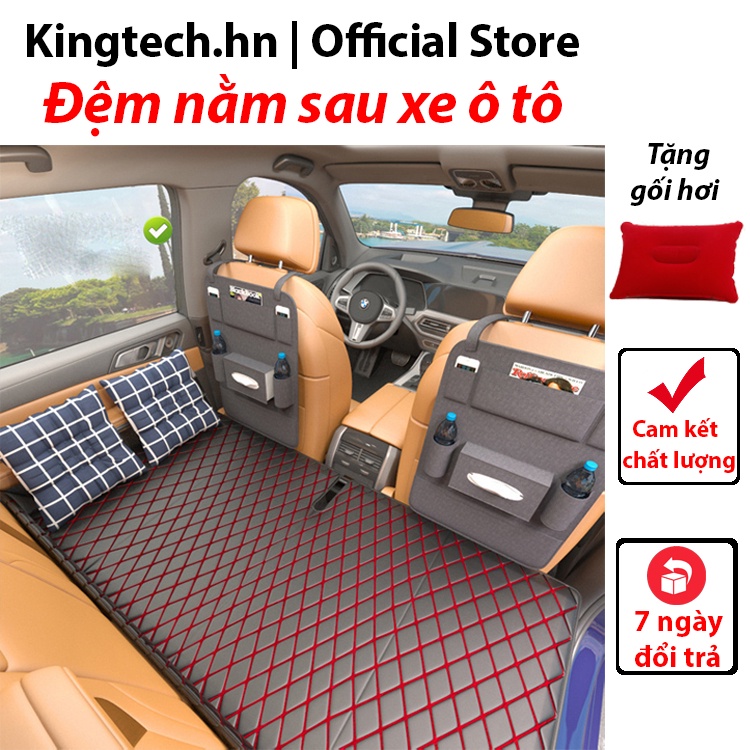 Đệm nằm sau xe hơi, đệm ngủ đệm hơi ô tô gấp gọn tiện lợi chịu tải lên tới 500kg cho trẻ nhỏ tha hồ vui chơi