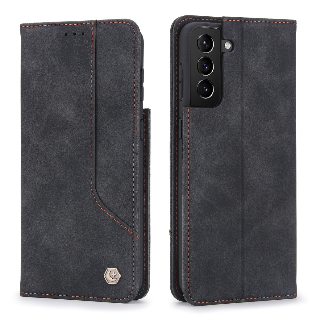 Case for Samsung Galaxy S21 Ultra 5G / S21+ 5G / S21 FE 5G /S21 5G Ốp Điện Thoại Bằng Da Dành Cho