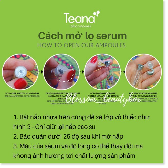 [Mã giảm giá] Serum TEANA C1 Collagen tươi sáng da, mờ thâm, nám