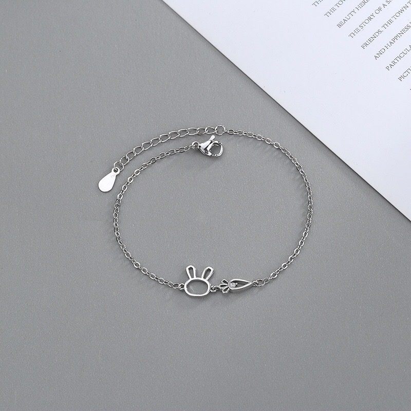 Lắc tay bạc 925 trẻ trung phong cách L1