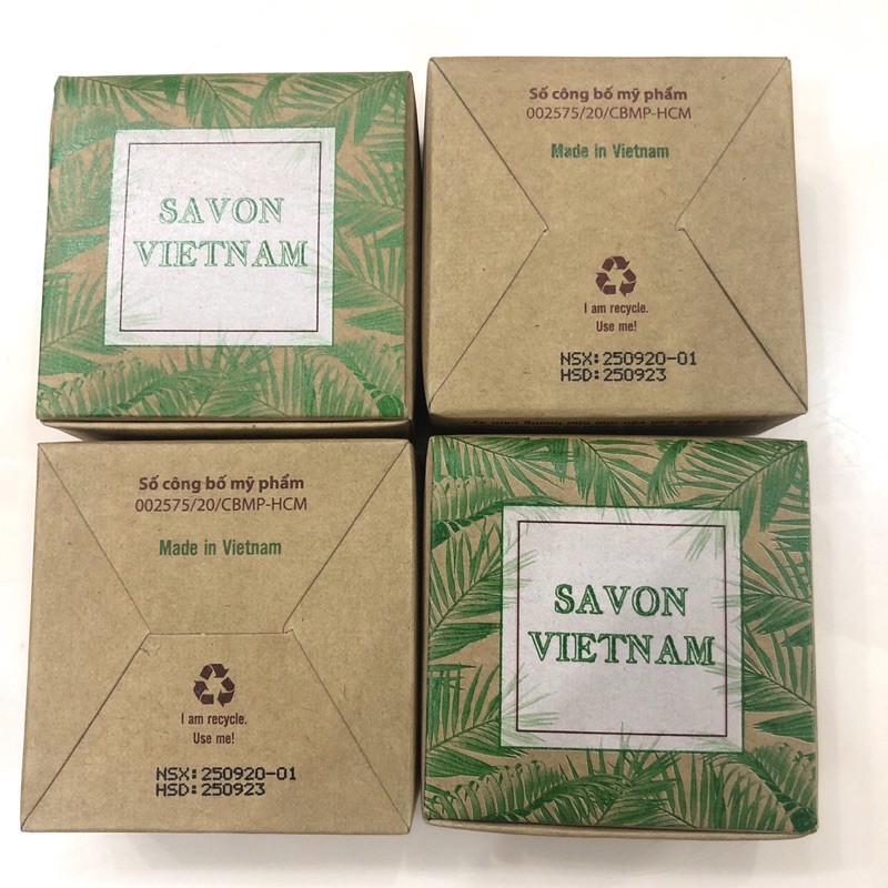 Xà Bông Cục Savon Việt Nam 90g