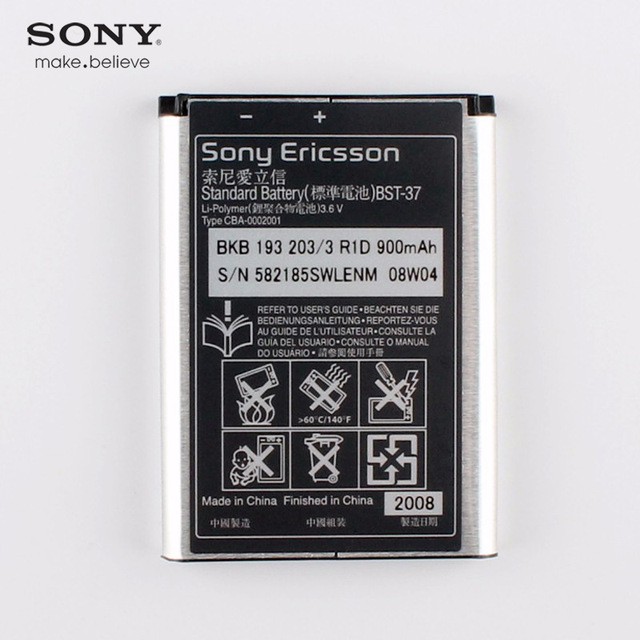 Pin Sony BST37 cho Sony Ericsson K750i W800i W810i K618 Z710