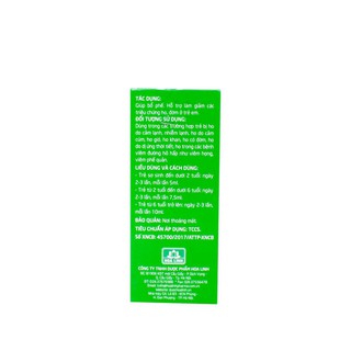 Bổ Phế Bảo Thanh Trẻ Em - Chai 100ml - Giúp Bổ Phế