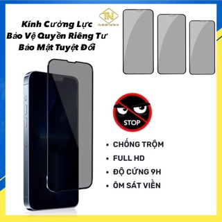 Kính cường lực chống nhìn trộm,cường lực chống nhìn trộm ,dành cho ai làm điều cơ mật, từ 7Plus ->14Promax.