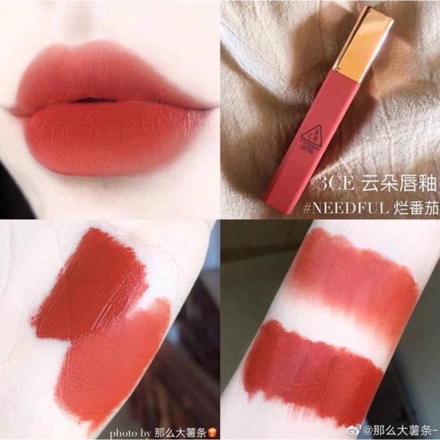 (CHÍNH HÃNG 100% )SON 3CE CLOUD LIP TINT