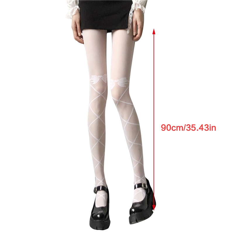 Quần tất thắt nơ phong cách lolita đáng yêu thời trang cho nữ