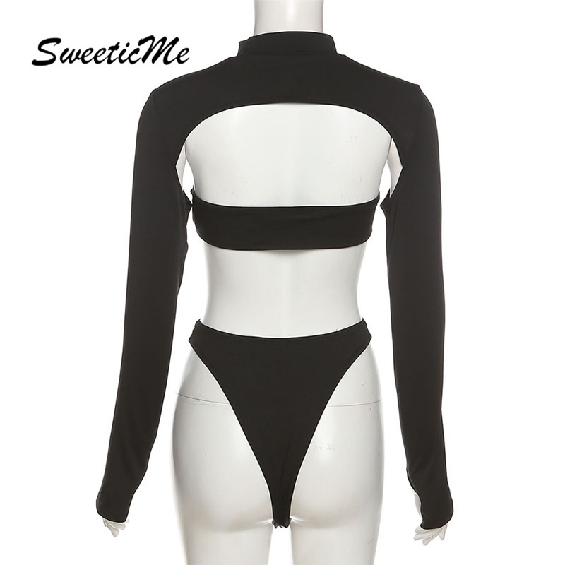 Áo liền quần ôm ngực cổ tròn gợi cảm hàng mới dành cho bạn nữ 2021 | BigBuy360 - bigbuy360.vn