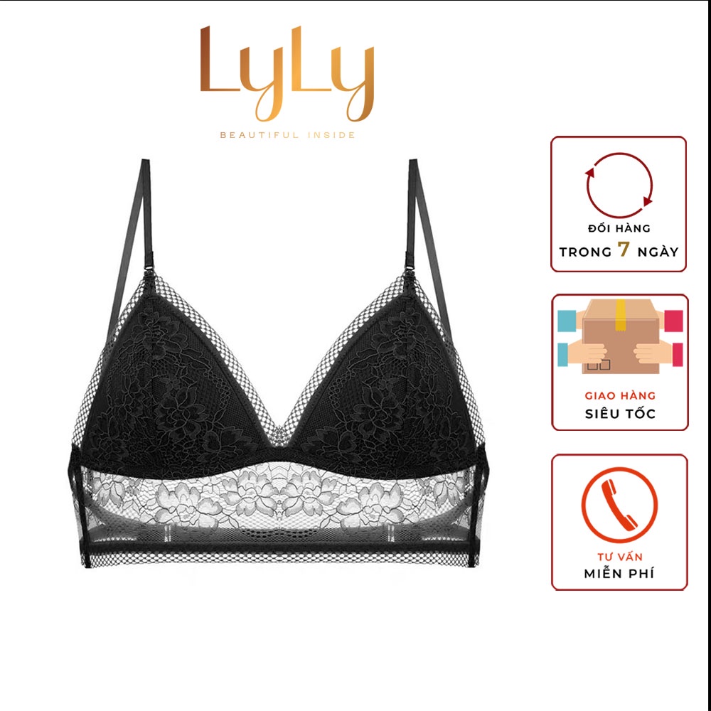 Áo bra nữ hai dây Lylylorem BR031 màu trơn