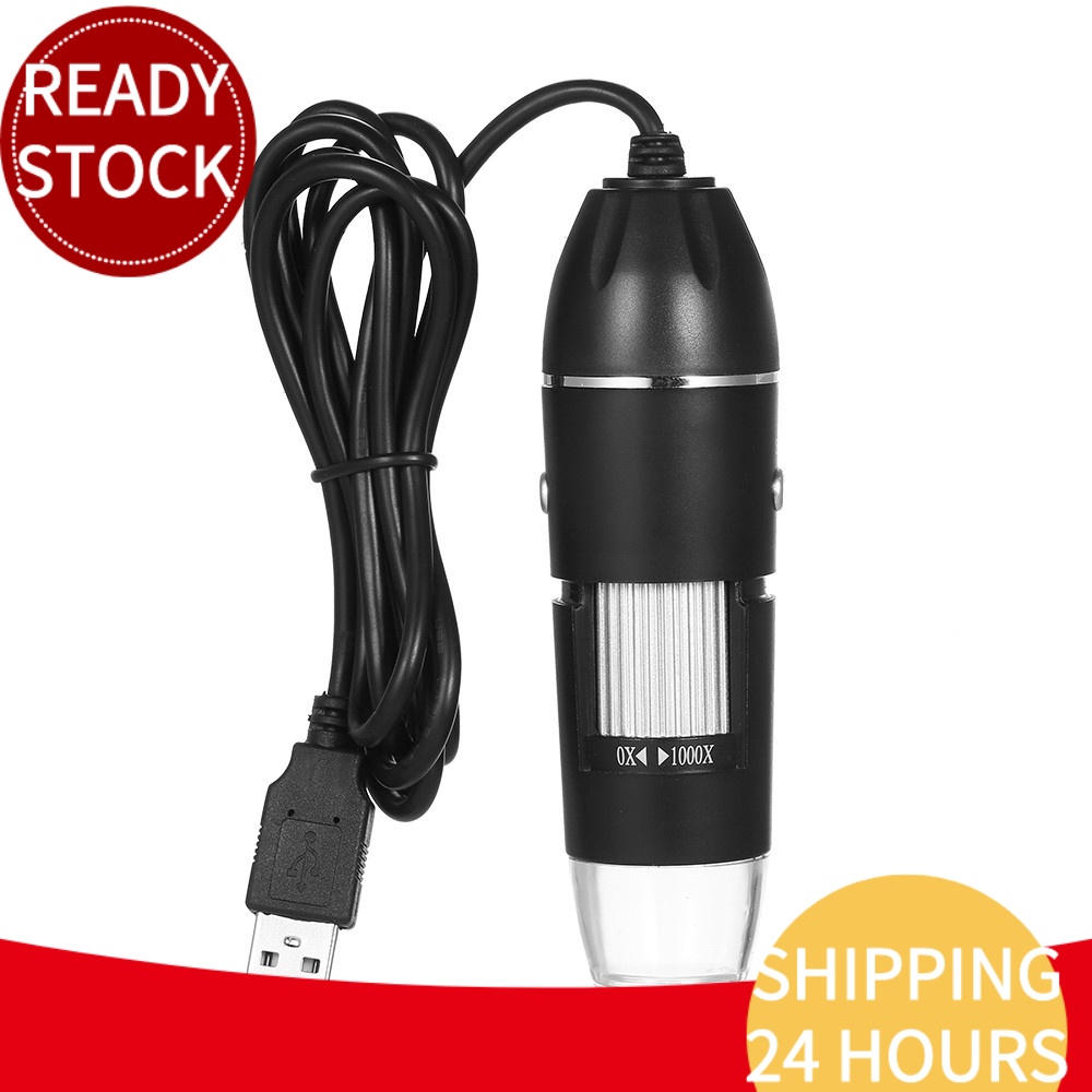 Kính Hiển Vi Cầm Tay Phóng To 8 Đèn LED 0.3MP | BigBuy360 - bigbuy360.vn