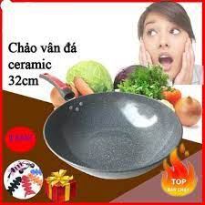 Chảo Lòng Sâu 32 cm Chống Dính Dùng Trên Mọi Loại Bếp