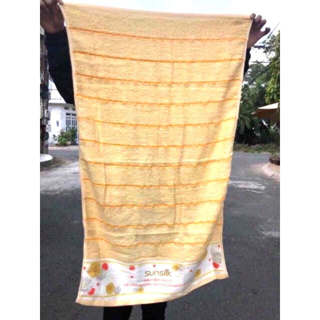 KHĂN SUNSILK SỌC DÀY VÀ ĐẸP.