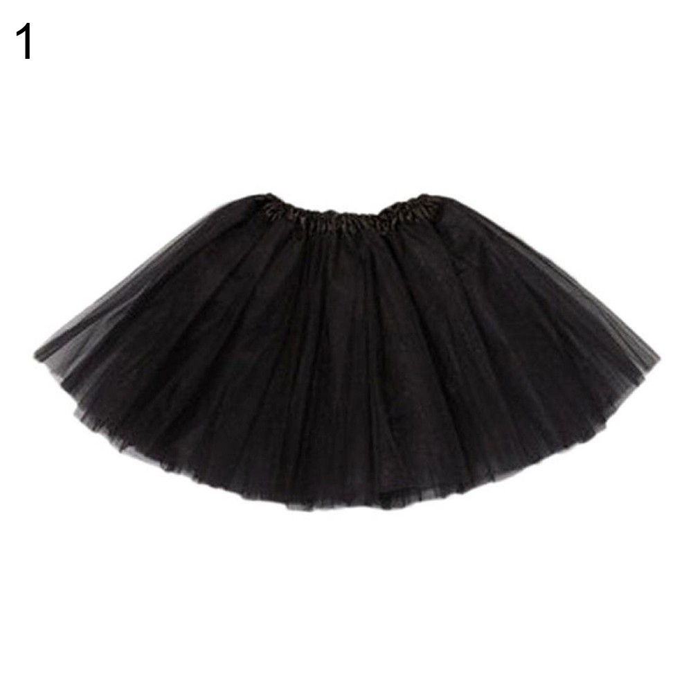 Dễ Thương Chân Váy Xoè Tutu Trang Phục Múa Ballet Cho Bé Gái