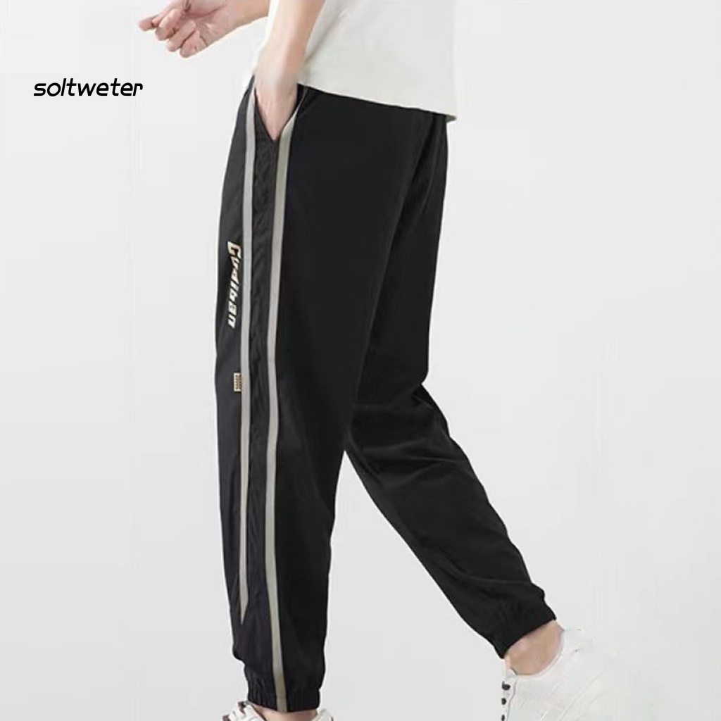 Quần Dài Lưng Vừa Buộc Dây Phong Cách Đường Phố Cá Tính Cho Nam