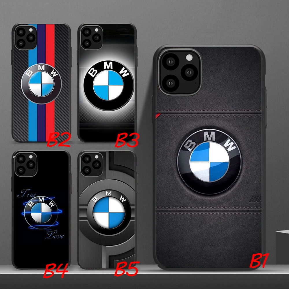 BMW Ốp Điện Thoại Kèm Móc Xỏ Ngón Và Dây Đeo Cho iPhone 5 5s 6 6sPlus 7 8Plus X XS XR XS Max 11