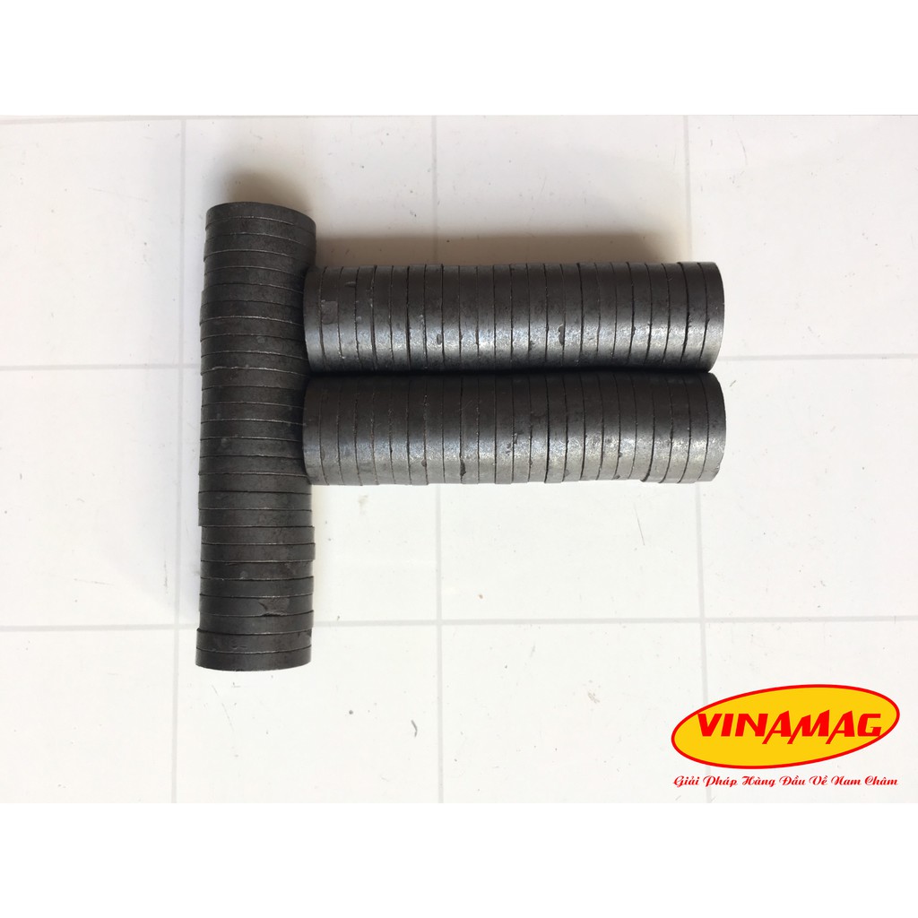 15x3mm nam châm Ferrite, nam châm đen