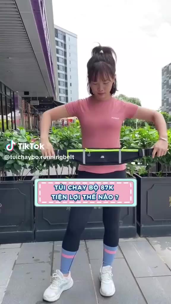 Túi đeo chéo hông bụng chạy bộ thể thao nam nữ mini chống thấm nước 3 ngăn nhỏ gọn cực kỳ tiện dụng thiết kế thông minh | BigBuy360 - bigbuy360.vn