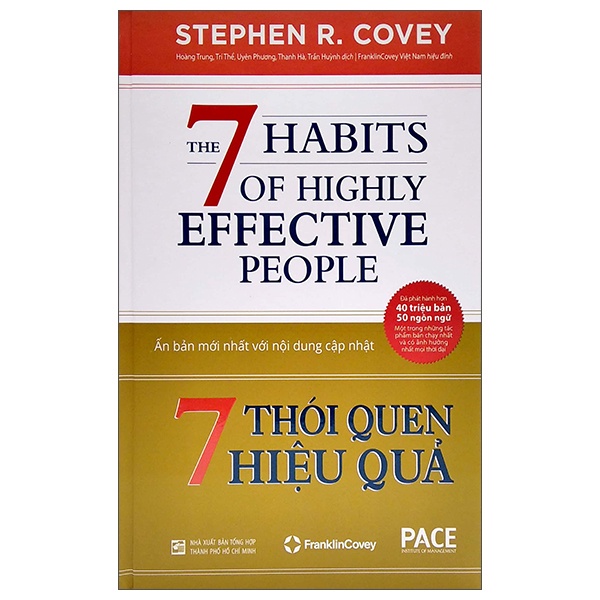 Sách 7 Thói Quen Hiệu Quả - The 7 Habits Of Highly Effective People (Bìa Cứng) (2022)