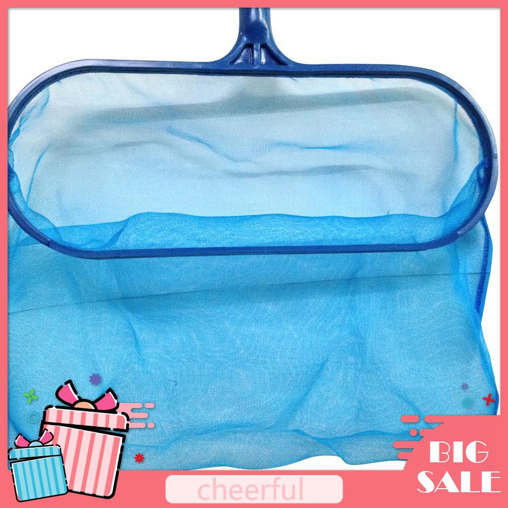 Swimming Pool Skimmer Net Rubbish Cleaning Rake Mesh Leaf Nets Deep Bag