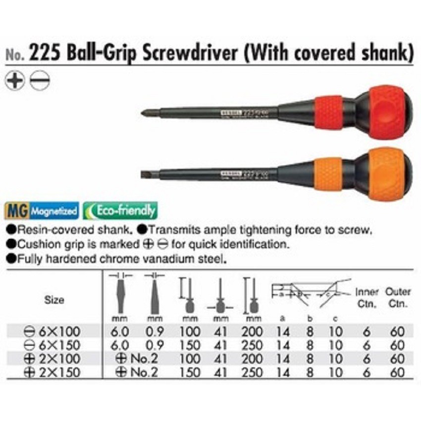 Tô vít cách điện Vessel No.225